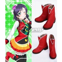 Love Live! Lovelive! School Idol Festival Sunny Day Song Nozomi Tojo Red Shoes Cosplay Boots