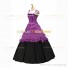 Reenactment Gothic Lolita Civil War Victorian Ball Gown Purple Dress