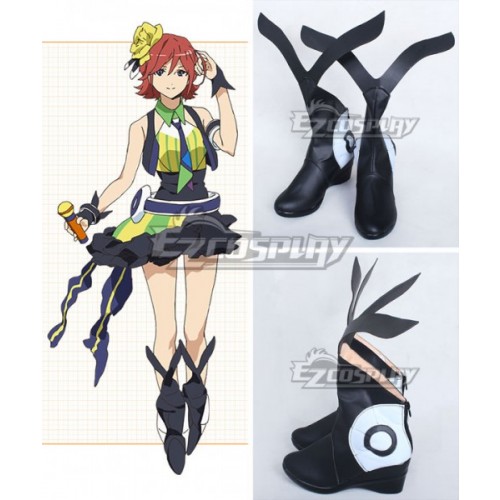 Macross Delta Macross Δ Kaname Buccaneer White Cosplay Shoes