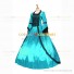 Marie Antoinette Renaissance Period Reenactment Green Lace Dress Ball Gown