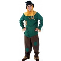 The Wizard Of Oz Scarecrow Green Cosplay Costume