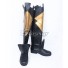 Fire Emblem Fates Laslow Black Shoes Cosplay Boots