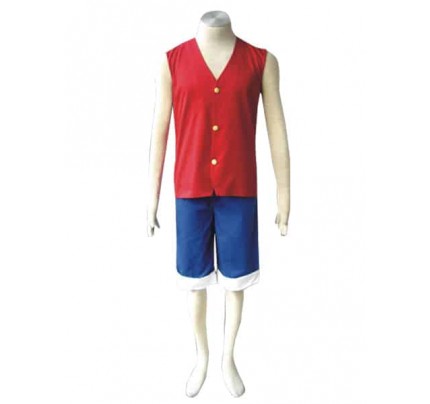 One Piece Monkey D. Luffy Cosplay Costume