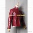 Smallville Cosplay Clark Kent Costume Red Leather Jacket