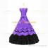 Romantic Southern Belle Marie Antoinette Theater Steampunk Ball Gown Light Purple Dress