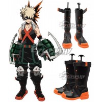 My Hero Academia Boku no Hero Akademia Katsuki Bakugou Shoes Cosplay Boots