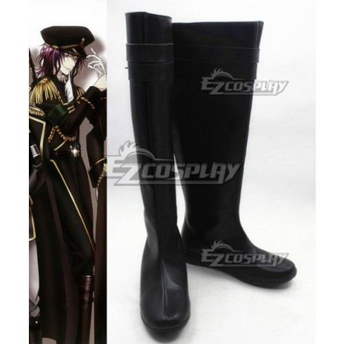 K Return Of Kings Mishakuji Yukari Black Cosplay Boots