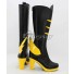 Kill La Kill Nonon Jakuzure Black Shoes Cosplay Boots