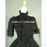 Victorian Style Gothic Black Ball Gown Reenactment Steampunk Lolita Dress