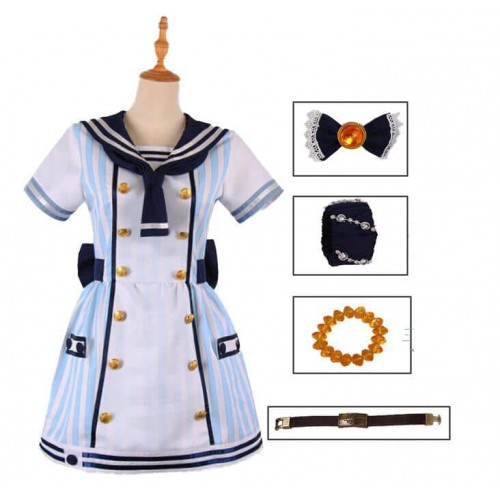 Love Live Eli Ayase Pirate Ver Sailor Cosplay Costume