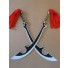 43" Bleach katenkyoukotsu Double Swords Cosplay Prop-0023