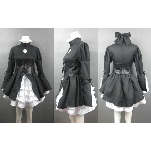Fate Stay Night Saber Black Cosplay Costume