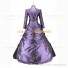 Gothic Victorian Marie Antoinette Theater Layered Evening Gown Light Purple Dress