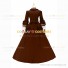 Victorian Style 18th Century Southern Belle Masquerade Brown Ball Gown Dress