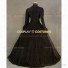 Victorian Style Punk Velvet Dress Antique Gown