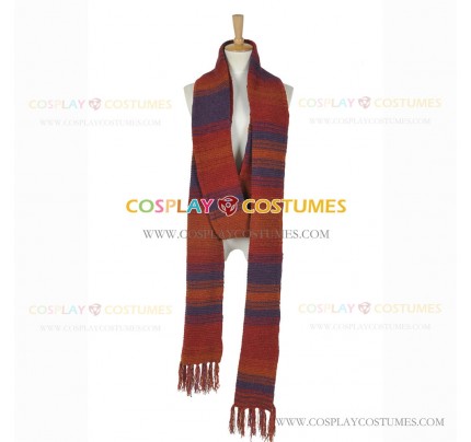 Doctor Who Cosplay Costume 4th Fourth Dr. Scarf Red