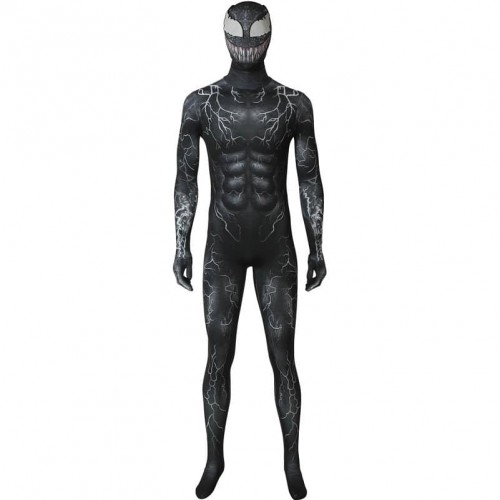 Spider Man Eddie Brock Venom Cosplay Costume