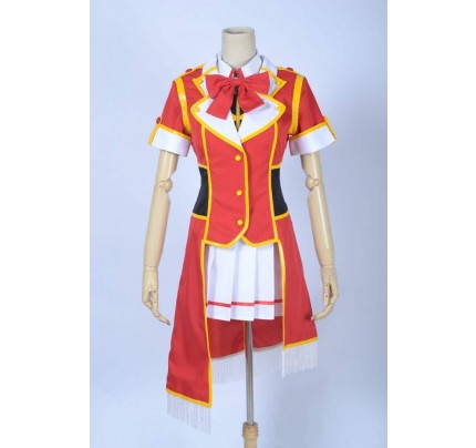 Love Live SR Card Eri Ayase Red Cosplay Costume