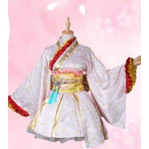 Love Live Kaguya No Shiro De Odoritai Kotori Minami Kimono Cosplay Costume