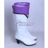 Tsukiuta. Yuki Hanazono Fluna January White Shoes Cosplay Boots