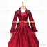 Victorian Style Southern Belle Gothic Lolita Red Ball Gown Dress