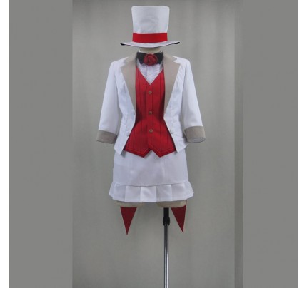Love Live SR Honoka Kosaka Magician Ver Cosplay Costume (White)
