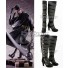 Black Butler Undertaker Black Shoes Cosplay Boots