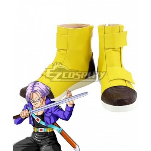 Dragon Ball Torankusu Yellow Shoes Cosplay Boots