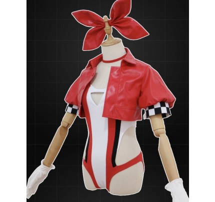 Fate Grand Order Nero Claudius Racing Cosplay Costume