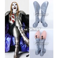 Detroit Metal City Soichi Negishi Johannes Krauser II Silver Shoes Cosplay Boots