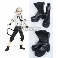 Bungou Stray Dogs Atsushi Nakajima Black Cosplay Shoes