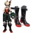 My Hero Academia Boku no Hero Akademia Katsuki Bakugou Black Shoes Cosplay Boots