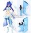 Senki Zesshou Symphogear Tsubasa Kazanari Blue Shoes Cosplay Boots