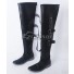 Fate Stay Night Assassin Charles-Henri Sanson Black Shoes Cosplay Boots