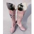 EVA Neon Genesis Evangelion Mari Makinami Illustrious Pink Shoes Cosplay Boots