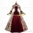 Deluxe Victorian Style Faire Queen Floral Gown Dress Beige