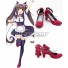 Nekopara Chocola Rose red Cosplay Shoes