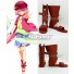 No Game No Life Tet Brown Shoes Cosplay Boots