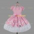 Super Cute Pink Sweet Love Lolita Dress Tiered Short Sleeve Lace Dress