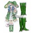 Date A Live Yoshino Hermit Green Shoes Cosplay Boots