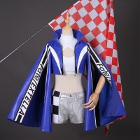 Fate Grand Order Tamamo No Mae Racing Cosplay Costume