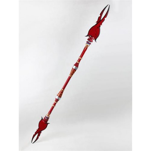 78" Final Fantasy XIII Oerba Yun Fang Double-head Spear Cosplay Prop