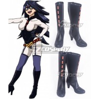 My Hero Academia Boku No Hero Akademia Mignight Black Shoes Cosplay Boots