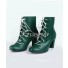 Sailor Moon Kino Makoto Sailor Jupiter Green Cosplay Shoes