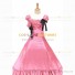 Vintage Gothic Lolita Victorian 18th Century Pink Ruffles Evening Ball Gown Dress