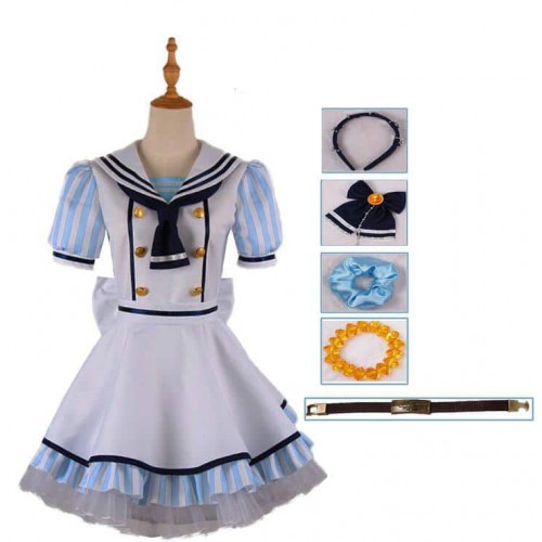 Love Live Rin Hoshizora Pirate Ver Sailor Cosplay Costume