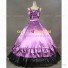 Southern Belle Satin Off-shoulder Dress Evening Ball Gown Lavender