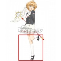 Cardcaptor Sakura: Clear Card School Uniform Sakura Kinomoto Tomoyo Daidouji Black Cosplay Shoes