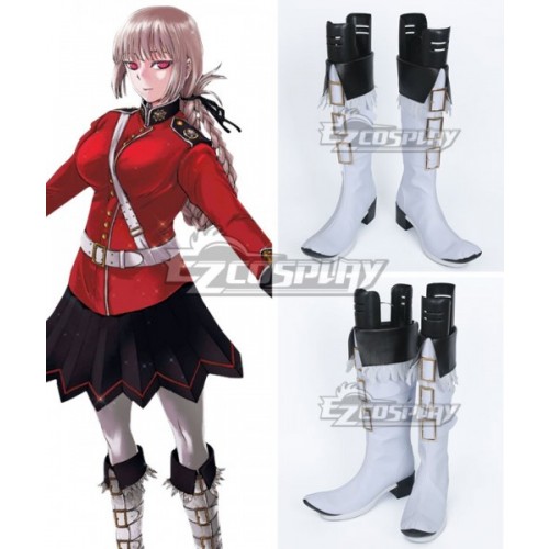 Fate Grand Order FGO Nightingale White Shoes Cosplay Boots