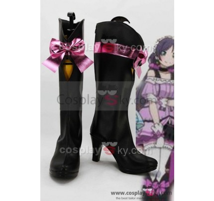 LoveLive! Season 2 KiRa-KiRa-Sensation! Nozomi Tojo Boots Cosplay Shoes